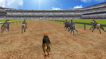 Crazy Dog Racer and Horse Run poster