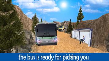 Offroad Tourist Bus Driver 3D Affiche