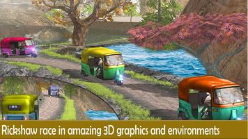 Rickshaw Race Simulator پوسٹر