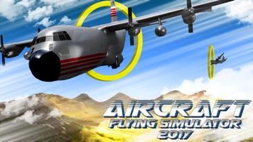 Airplane Real Flight Simulator: Pilot Training plakat