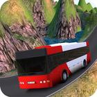 Tourist Bus off Road Driving: Uphill Coach Drive icône