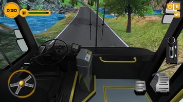 Tourist Bus off Road Driving: Uphill Coach Drive capture d'écran 1