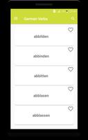 برنامه‌نما German Verbs عکس از صفحه