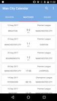 Kalender voor Manchester City screenshot 1
