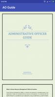 Administrative Officer Guide Affiche