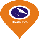 Route Info icône