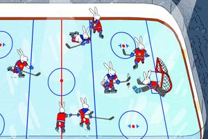 Bob and Bobek: Ice Hockey captura de pantalla 1