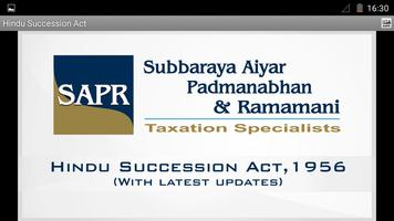 The Hindu Succession Act Affiche