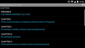 Indian Contract Act تصوير الشاشة 1