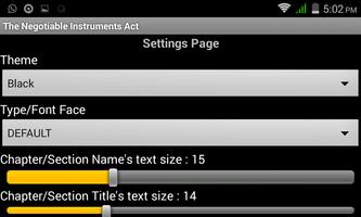 Negotiable Instruments Act capture d'écran 2