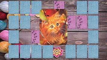 Kitty cat cards mahjong تصوير الشاشة 3