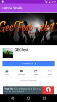 برنامه‌نما GECfest عکس از صفحه