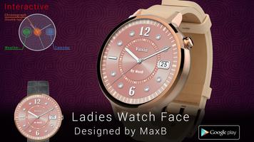 Ladies Watch Face Ekran Görüntüsü 2