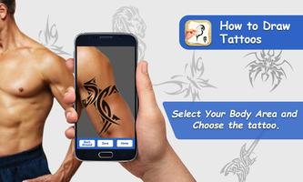 How To Draw Tattoo : Learning Affiche