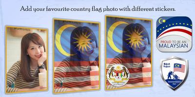 My Malaysia Flag Profile Photo poster
