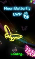 Neon ButterFly Live Wallpaper Poster