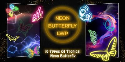 Neon ButterFly Live Wallpaper screenshot 2