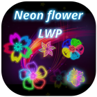 Neon Flower Live Wallpaper आइकन