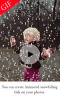 Snowfall Photo GIF اسکرین شاٹ 1