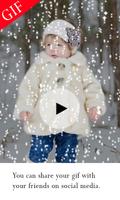 Snowfall Photo GIF اسکرین شاٹ 2