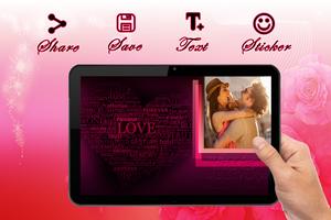 Valentine Photo Frame 截图 2