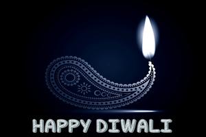 Diwali Wishes Wallpaper capture d'écran 1