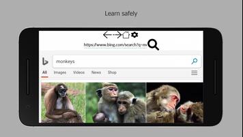 Monkey Browser - Smart Filter Web Surfing for Kids screenshot 3