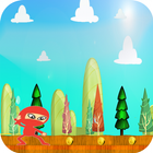 Run Ninja Red Jump Adventures أيقونة