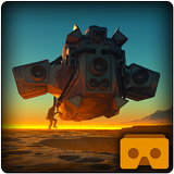 VR Spaceship ไอคอน