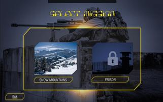 Viral Modern Snow Sniper Shooter 3D imagem de tela 1