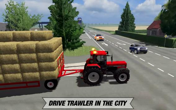 Tractor Cargo Transport: Farming Simulator poster