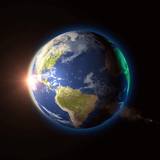 Vyomy 3D Hologram Earth & Moon icône