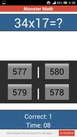 Monster Math capture d'écran 3