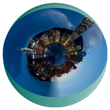 Tiny Planet - Globe Photo icône