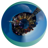 Tiny Planet - Globe Photo biểu tượng