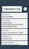 برنامه‌نما RTO Vehicle Information - Free VAHAN Information عکس از صفحه