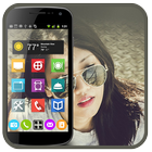 Transparent Screen Live Wallpaper & Launcher simgesi