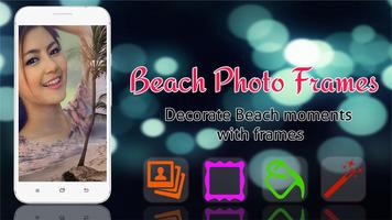 Beach Frames Photo Editor penulis hantaran