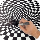 How to Draw 3d illusions video আইকন