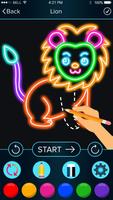 How to Draw Glow Animal poster