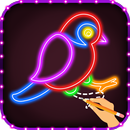 How to Draw Glow Bird APK