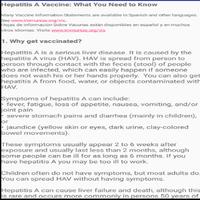 Vaccines Information screenshot 2