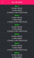 30 Day Sleek Arms स्क्रीनशॉट 3