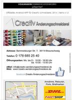 Creativ Änderungsschneiderei โปสเตอร์