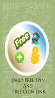 Daily Free Spin and Coins Link for Coin Master Affiche