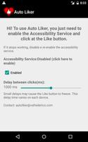 Auto Liker captura de pantalla 1