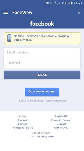 scarica facebook nuovo