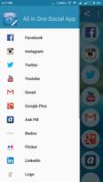 All In One Social App اسکرین شاٹ 2