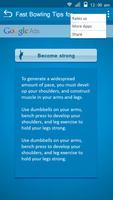 Fast Bowling Tips for Cricket screenshot 2