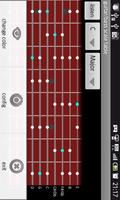 guitar/bass scale table screenshot 1